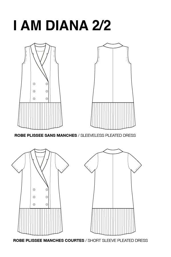 I-AM-Patterns-Combishort-Robe-Plissee-Diana-dessin-technique-2