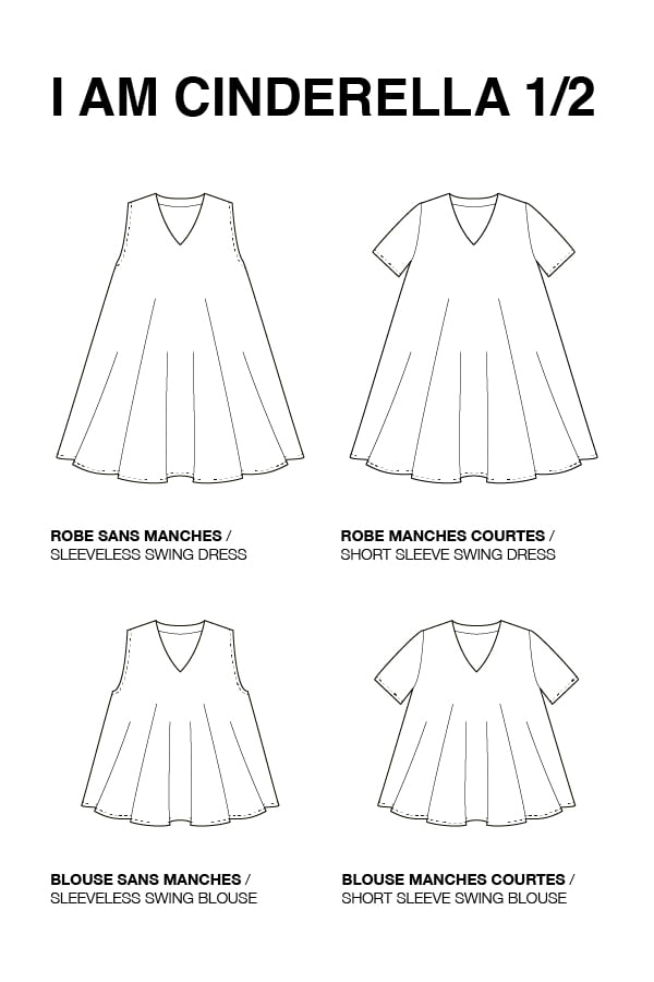 I-AM-Patterns-Robe-Top-ample-Cinderella-dessin-technique-1