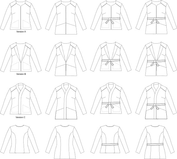 Hibiscus dessin tech