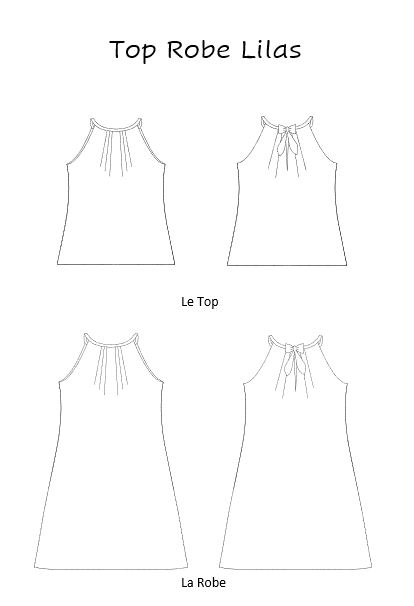 Lilas dessin technique