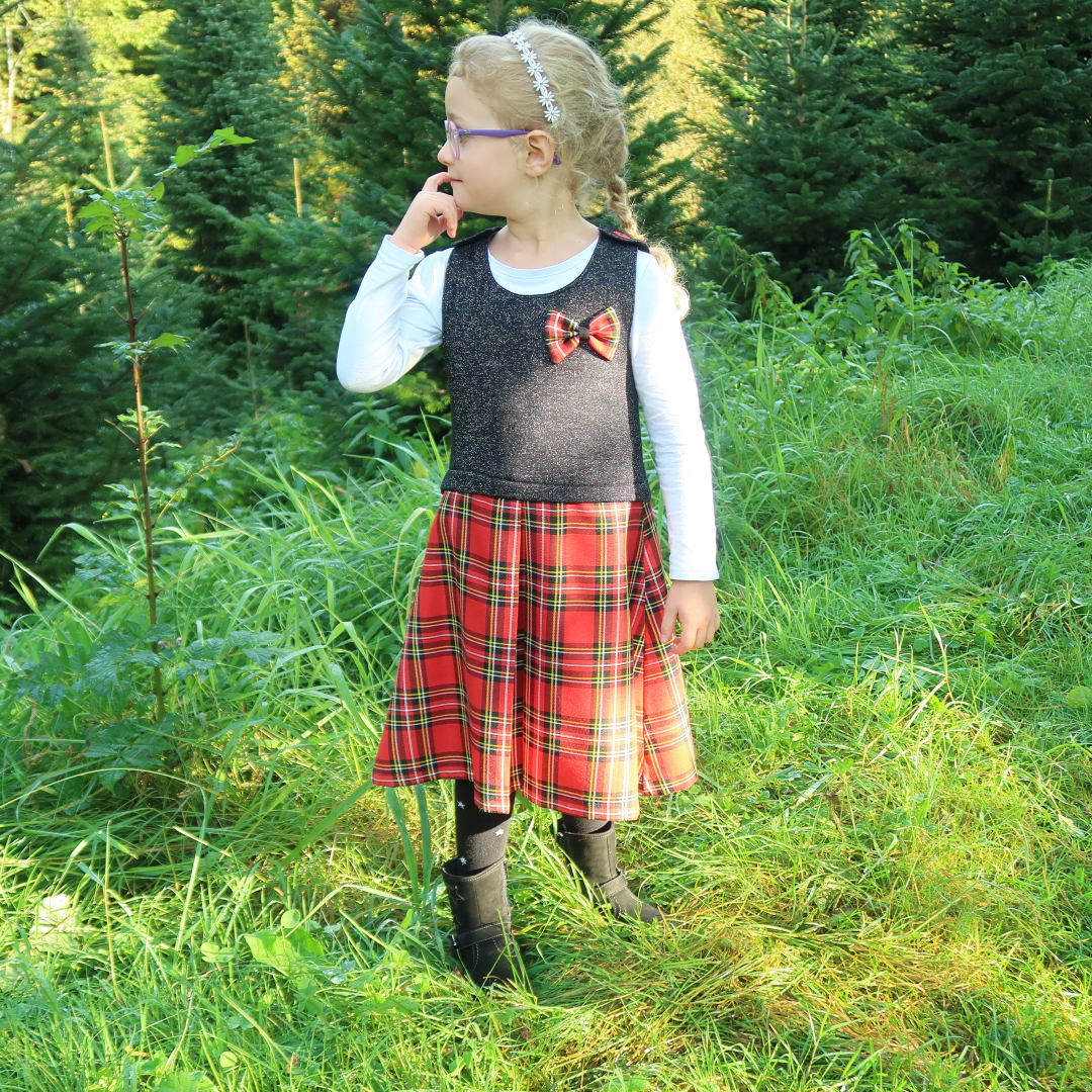 Robe Sophie hiver version ecossaise