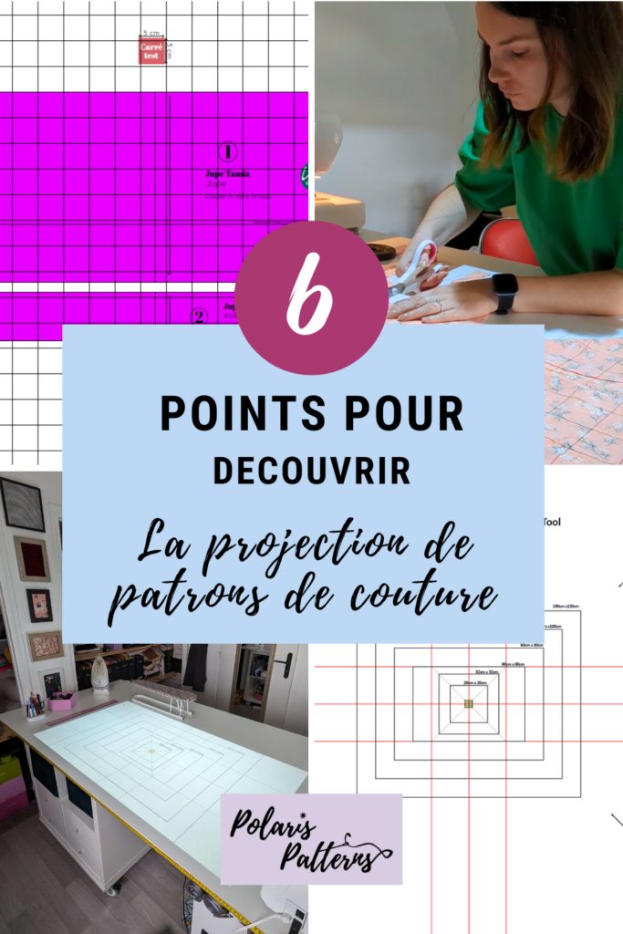 6 points pour découvrir la projection de patron de couture