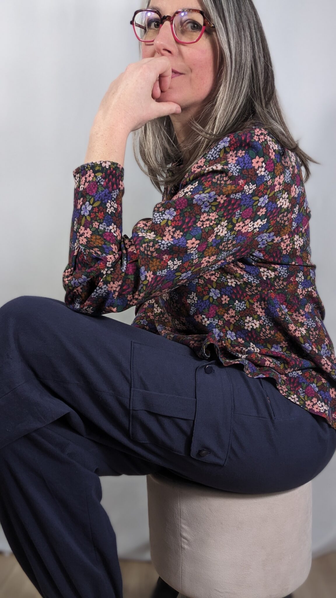 Pantalon Chanatal assise - Emily Lenoble