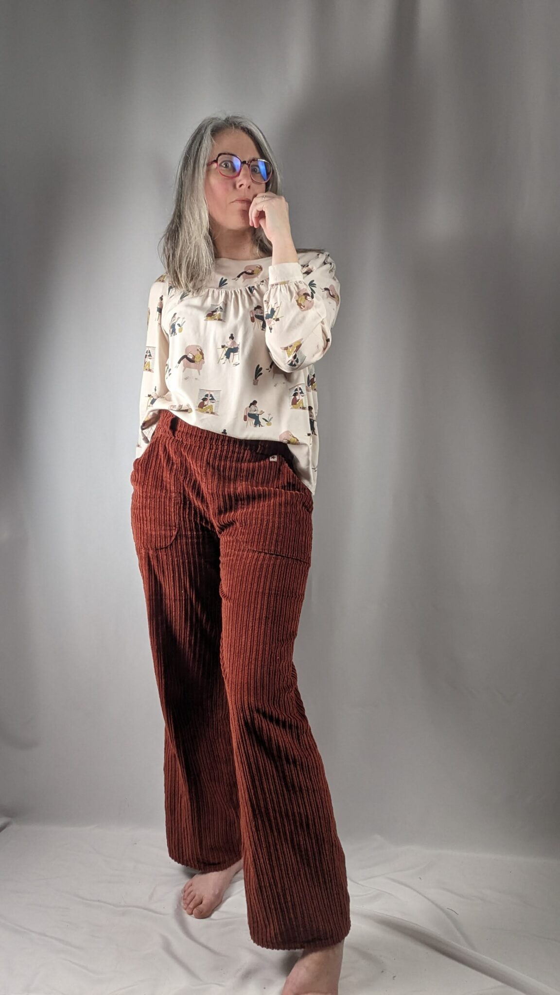 Pantalon velours - Emily Lenoble