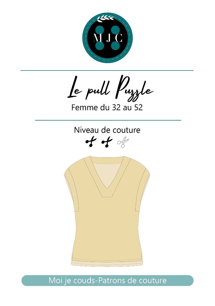 le pull puzzle DT - Moijecouds! Claire