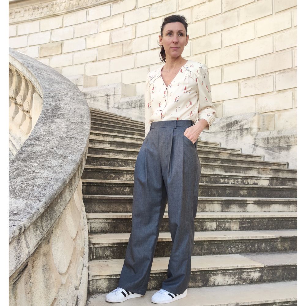 saintclaude-gris-blouse-1000 - Isabelle Laurie