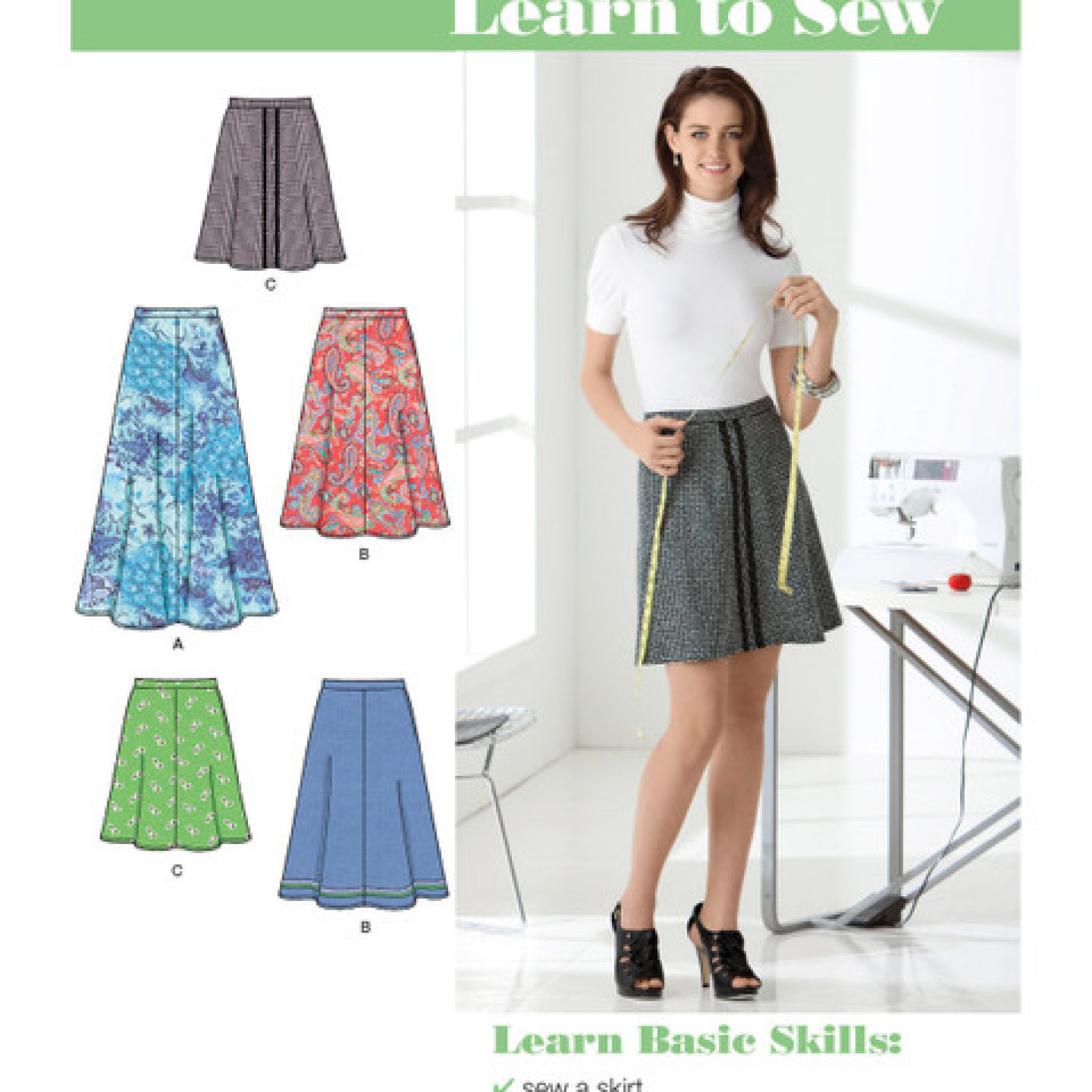 McCall's Patterns M7022 Jupes Pour Femme, E5 (42 44 46 46 48 50