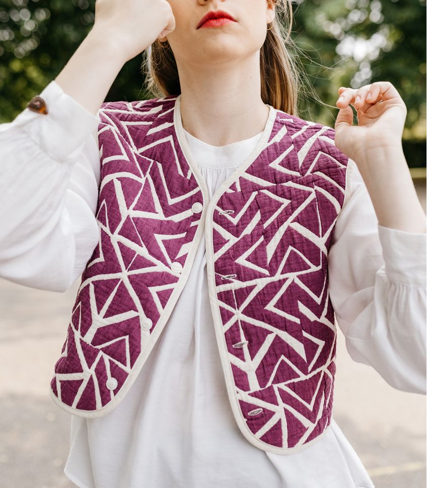 patron gilet biquette 3