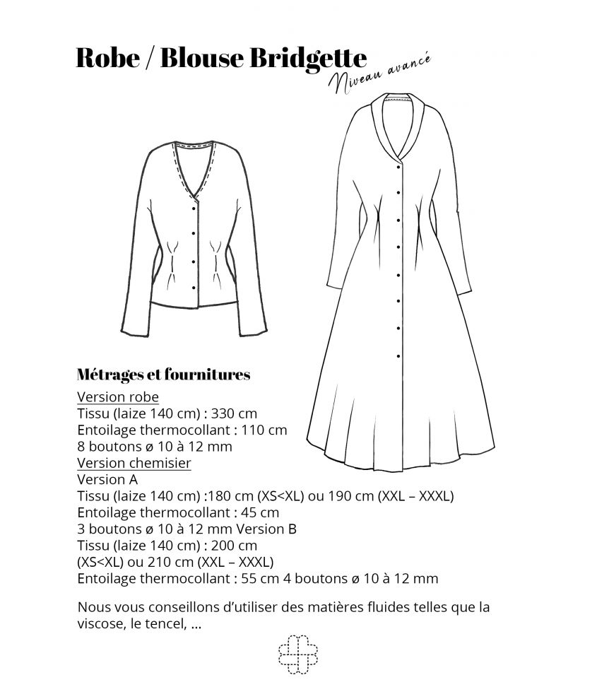robe chemisier Bridgette 1