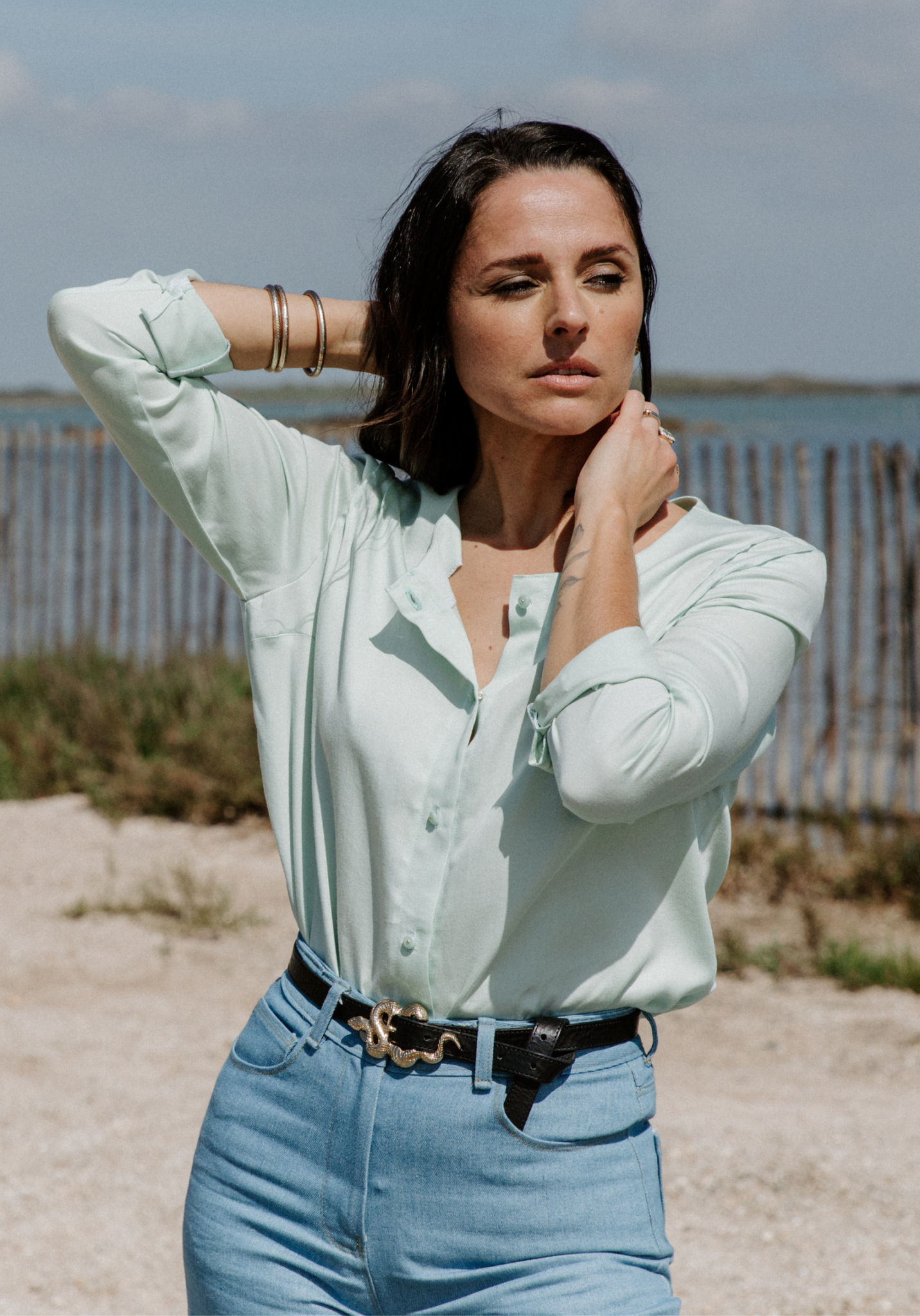 Chemisier_Bellini_Satin_de_tencel_Vert_Amande_1600x